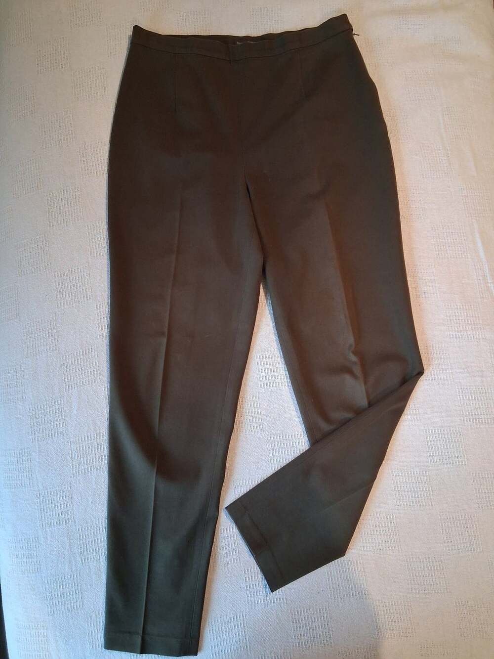 Banana Republic Stretch Pants Size 14 Olive Green